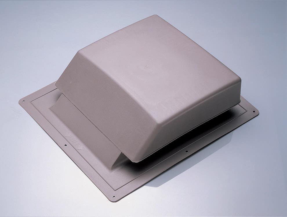 Air Vent Inc. 9012 Slant-Back Plastic Roof Vent, 61-Sq. In.