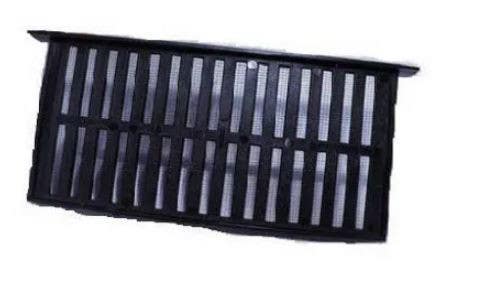 Air Vent Inc. 93805 Plastic Foundation Vent With Slider, Black, 16 X 8-In.