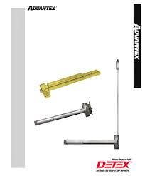 Detex ADVANTEX GTPLKIT Adjsutable Gate Plate Kit