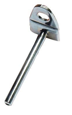 AccuformNMC SR103 2" Single Rod Straight Hook, 10/Pk