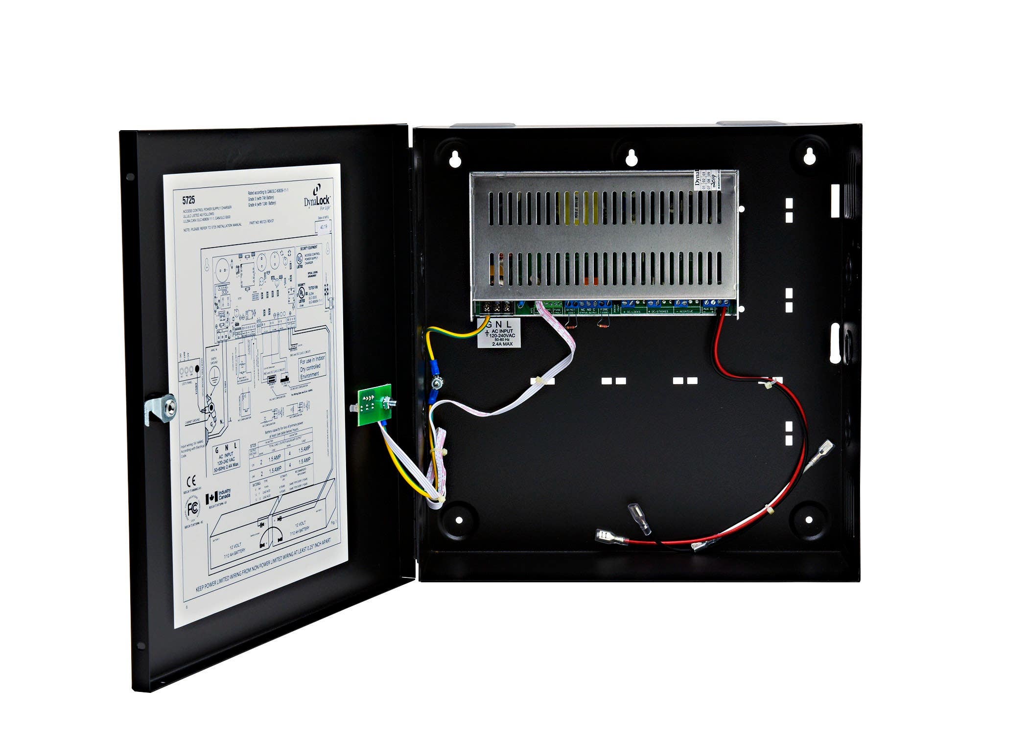 DynaLock 5725 Series Power Supply/Charger - 1.5Amp