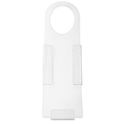 AccuformNMC STH4 Scaffold Tag Holder, 12" x 3.5", .063 Polycarbonate, Holds up to 8" x 3.5" Tag