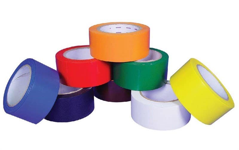 AccuformNMC T Hazard 6 Mil Solid Safety Tape