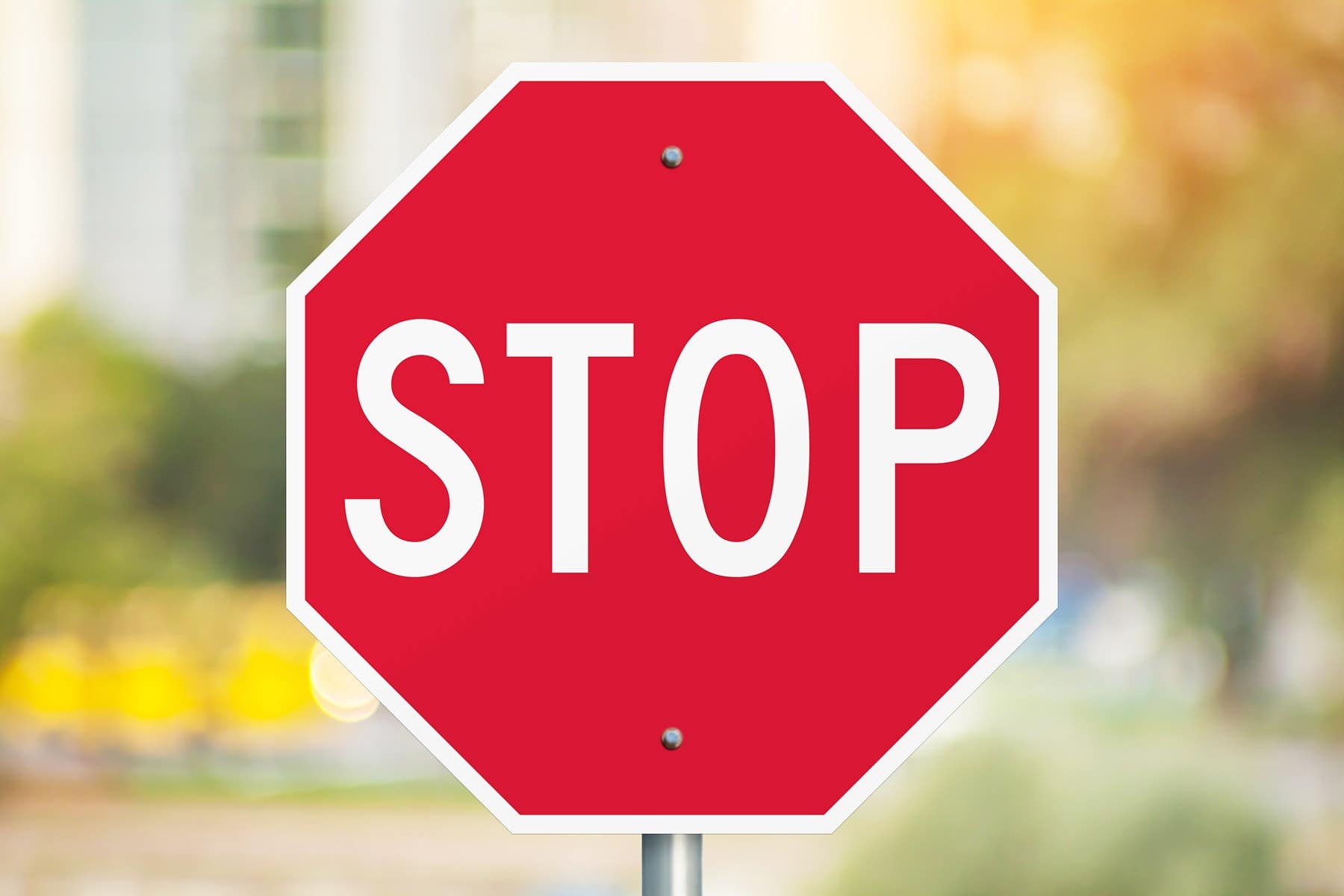 AccuformNMC TM Stop Sign (Octagon)