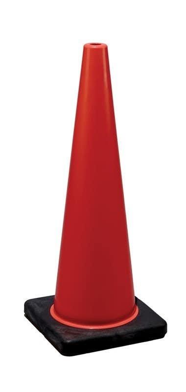 AccuformNMC FBC Traffic Cones, Standard (All Red/Orange)