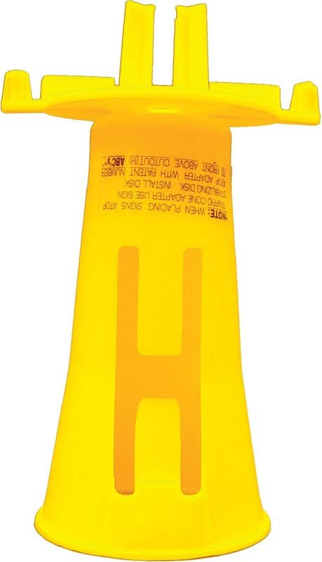 AccuformNMC FBC107 Traffic Cone Accessories, Universal Cone Adapter