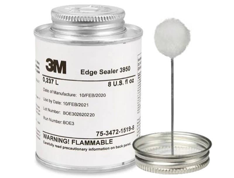 AccuformNMC WFSGUARD 3M Edge Sealer, 8 Oz Can, Clear, Dauber Included