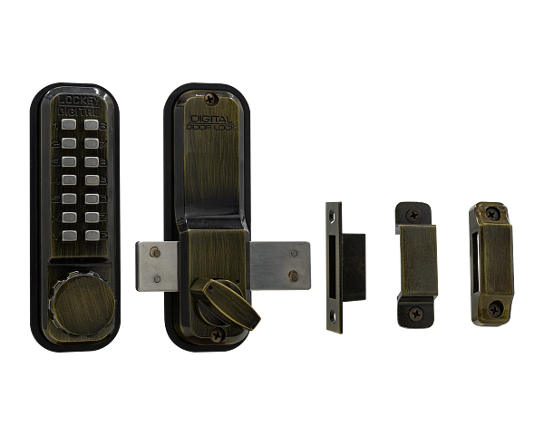 Lockey 2200 Mechanical Keyless Surface Mount Deadbolt Lock