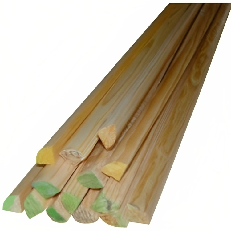 Alexandria Moulding 0W105-20096C1 Solid Pine Moulding, Quarter Round, 0.75 x 0.75-In. x 8-Ft.