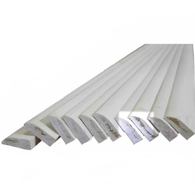 Alexandria Moulding 0W846-93084C1 Window & Door Stop Moulding, Ponderosa Pine, 7/16 x 1-3/8-In. x 7-Ft.