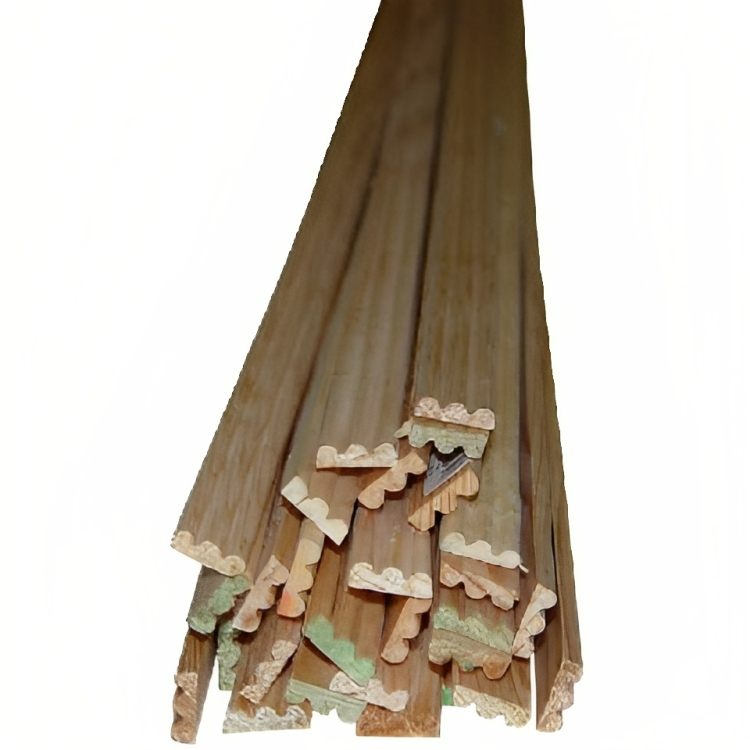 Alexandria Moulding 00090-20096C1 Solid Pine Trim, Beaded Screen, 1/4 x 3/4-In. x 8-Ft.