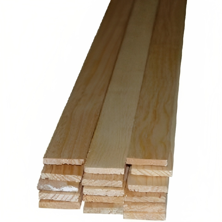 Alexandria Moulding 0W267-20096C1 Solid Pine Moulding, Lattice Strip, 5/16 x 1-3/8-In. x 8-Ft.
