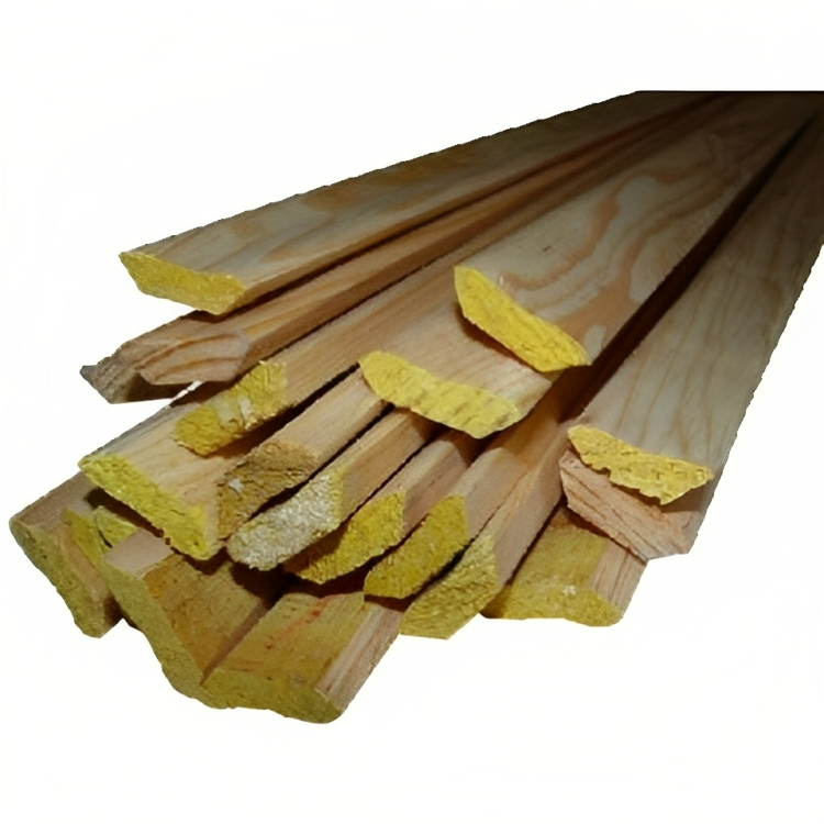 Alexandria Moulding 0W999-20096C1 Inside Corner Moulding, Pine, 5/16 x 1-In. x 8-Ft.