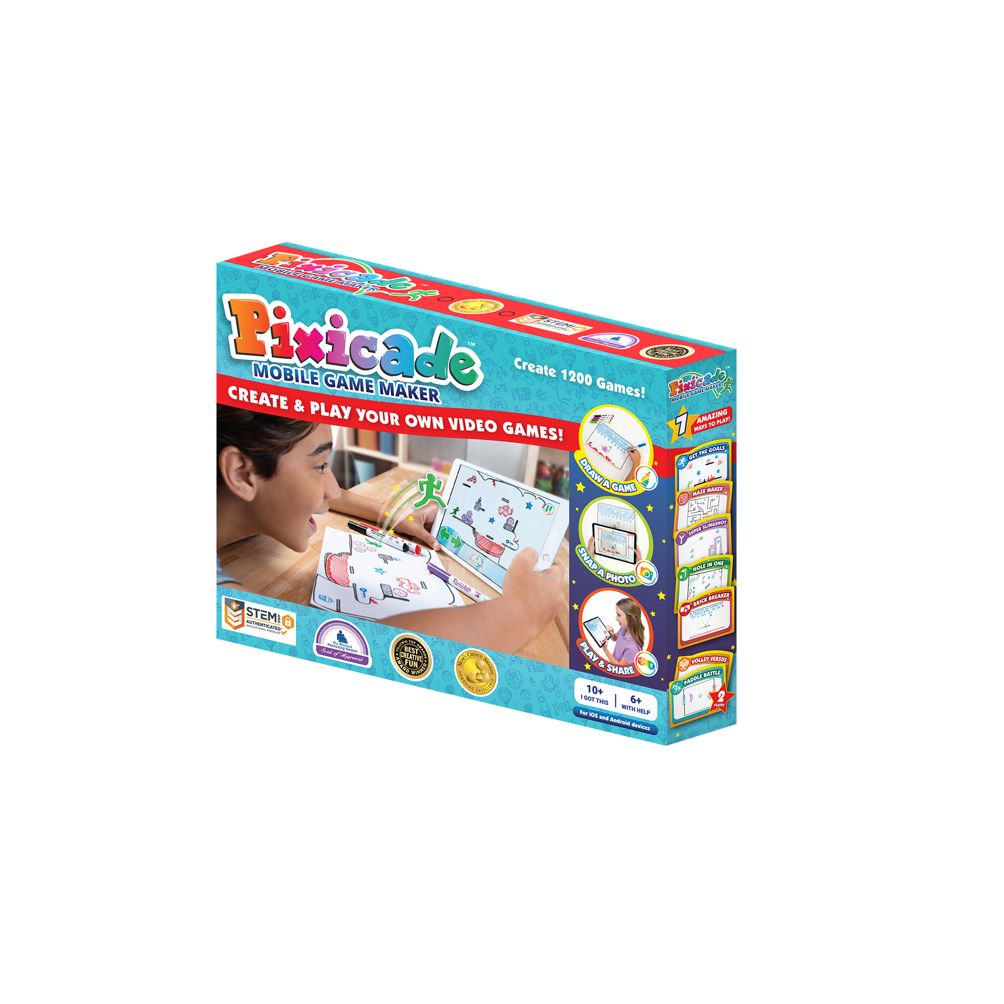 Allstar Innovations PXC01106 Pixicade, Mobile Game Maker for Kids