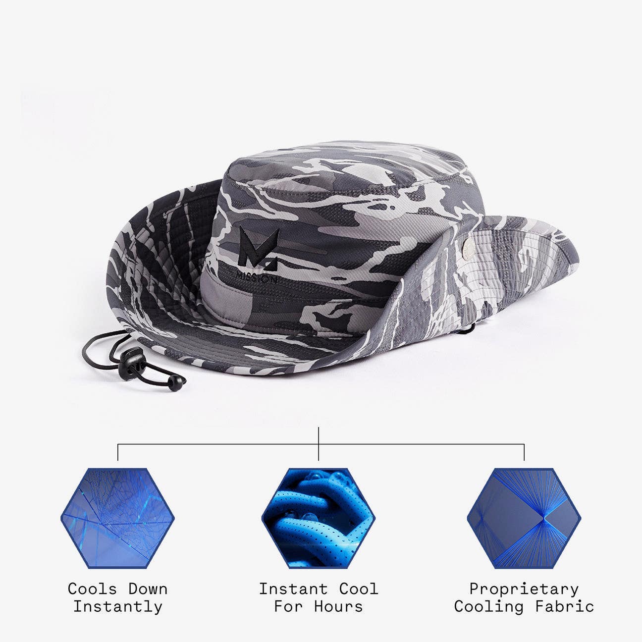 Allstar Innovations 109 Mission, Cooling Bucket Hat, One Size