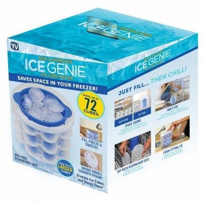 Allstar Innovations CG061112 As Seen On TV, Ice Genie, Ice Cube Maker, Space-Saver Design