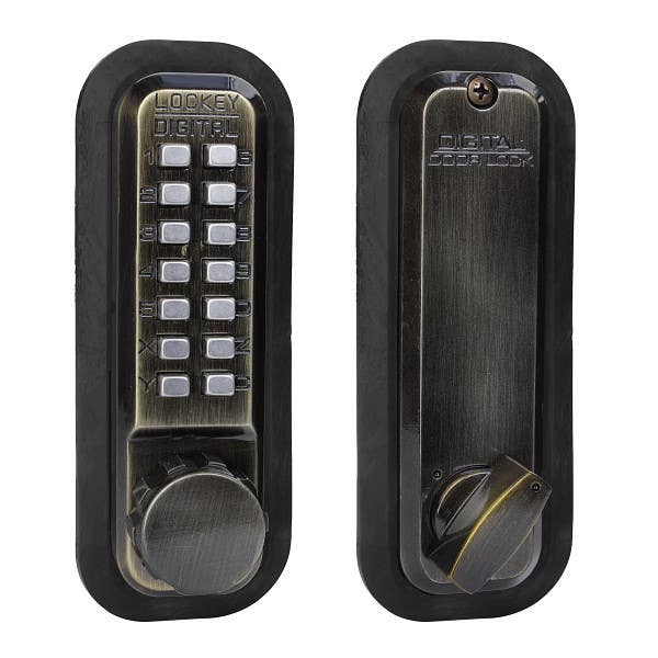 Lockey 2210 Mechanical Keyless Combination Deadbolt Lock