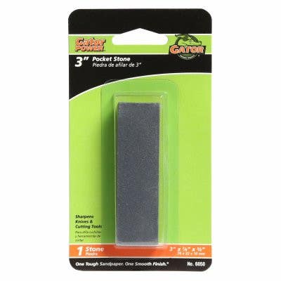Gator Finishing products 6050Ga Pocket Sharpening Stone, 3 X 7/8 X 3/8-In.