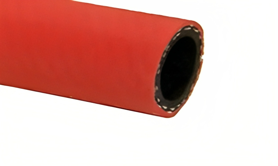 Abbott Rubber T60004100 Red Rubber Utility Hose, Boxed, 50 ft.