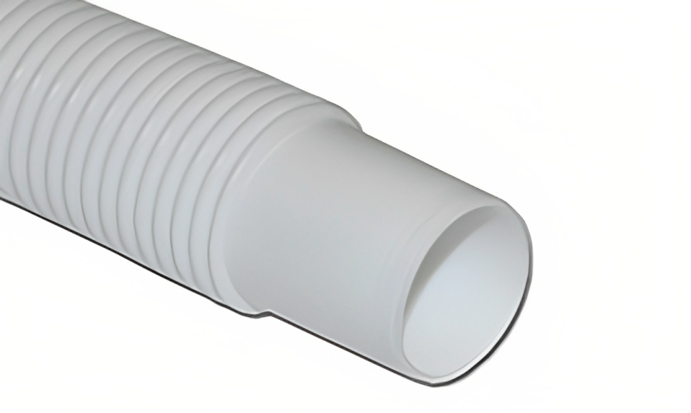 Abbott Rubber T34 Polyethylene Bilge Hose, White, 25 ft.