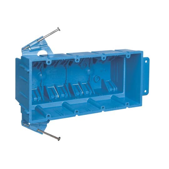 ABB Installation Products BH SuperBlue New Work Hard Body, Wiring Box