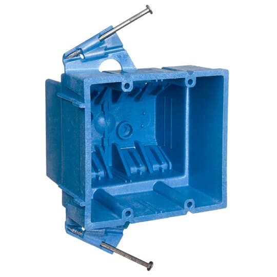 ABB Installation Products BH SuperBlue New Work Wiring Box w/ Hard Body