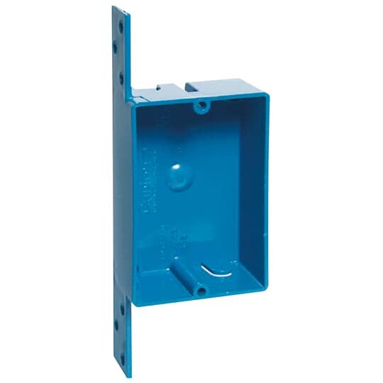 ABB Installation Products B108B-UPC Single Gang Switch & Outlet Box Shallow w/ Bracket