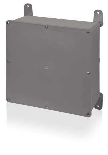 ABB Installation Products E989N-CAR Electrical PVC Junction Box, Size - 8" x 8" x 4"