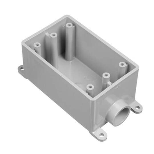 ABB Installation Products E980 Single Gang PVC Field Service End Box
