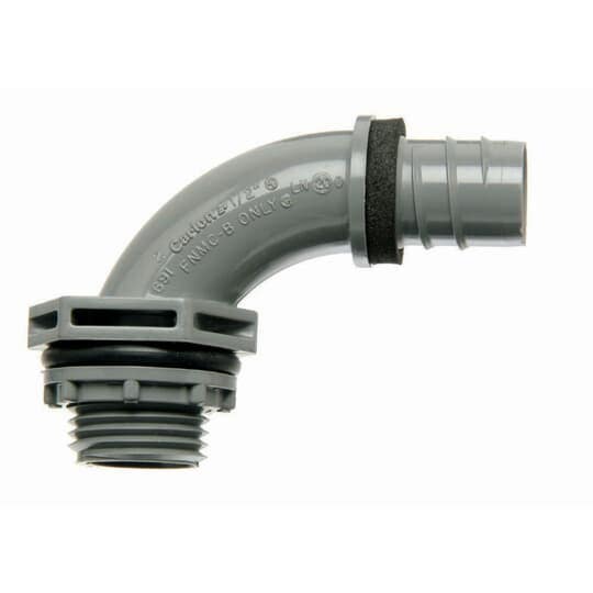 ABB Installation Products LN20 Conduit Fitting 90 Degree Non-Metallic Liquid Tight Connector