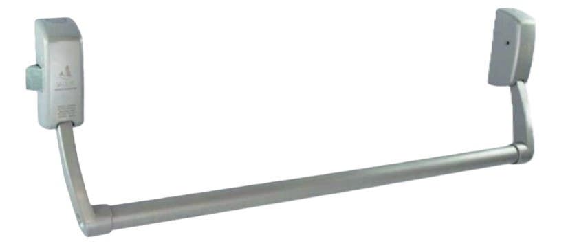 Gaab Locks T290 Crossbar Exit Device, Push Lever Arms, Modular & Reversible, EN-1125