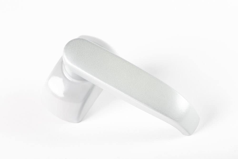 Gaab Locks T850M04B Eco Outside Passage Lever Trim For Panic Devices, Modular & Reversible