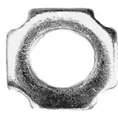 ABB Installation Products FLN38-2 3/8" Steel Fixture Locknut, 2-Pack