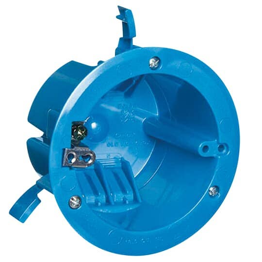 ABB Installation Products B618RR Ceiling Round Old Work Box