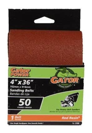 Gator Finishing products 319 4 X 36-In. Bi-Directional Sanding Belt