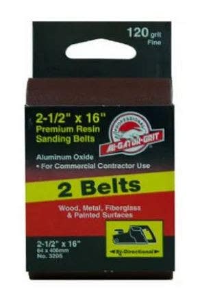 Gator Finishing products 31 Bi-Directional Sanding Belt, 2-Pack