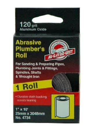 Gator Finishing products 473 Plumber'S Sanding Roll, 1-In. X 10-Ft.