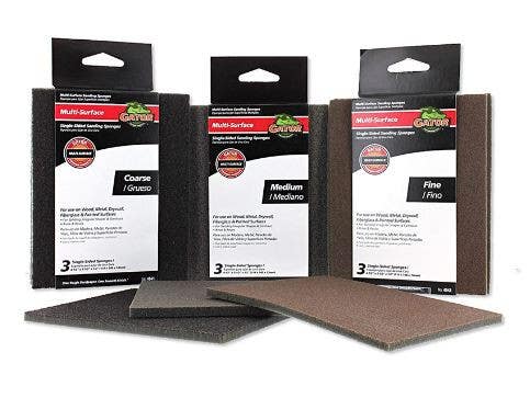 Gator Finishing products 464 Premium Sanding Pad, 4.5 X 5.5-In., 3-Pk.