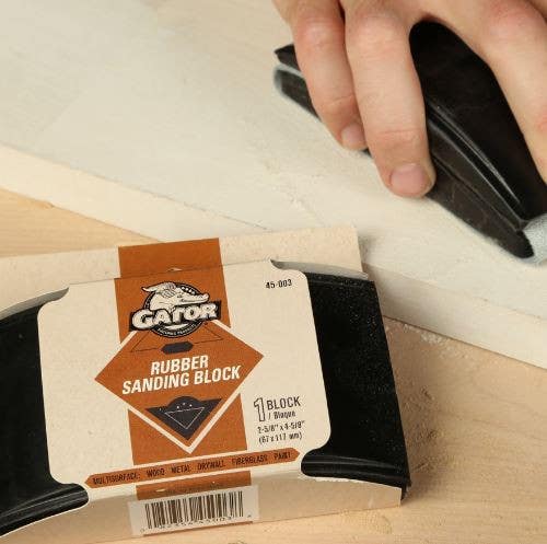 Gator Finishing products 7280 Rubber Sanding Block