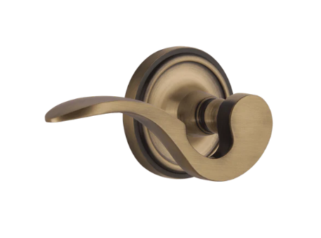 Nostalgic Warehouse CLAMAN Classic Rose w/ Manor Lever