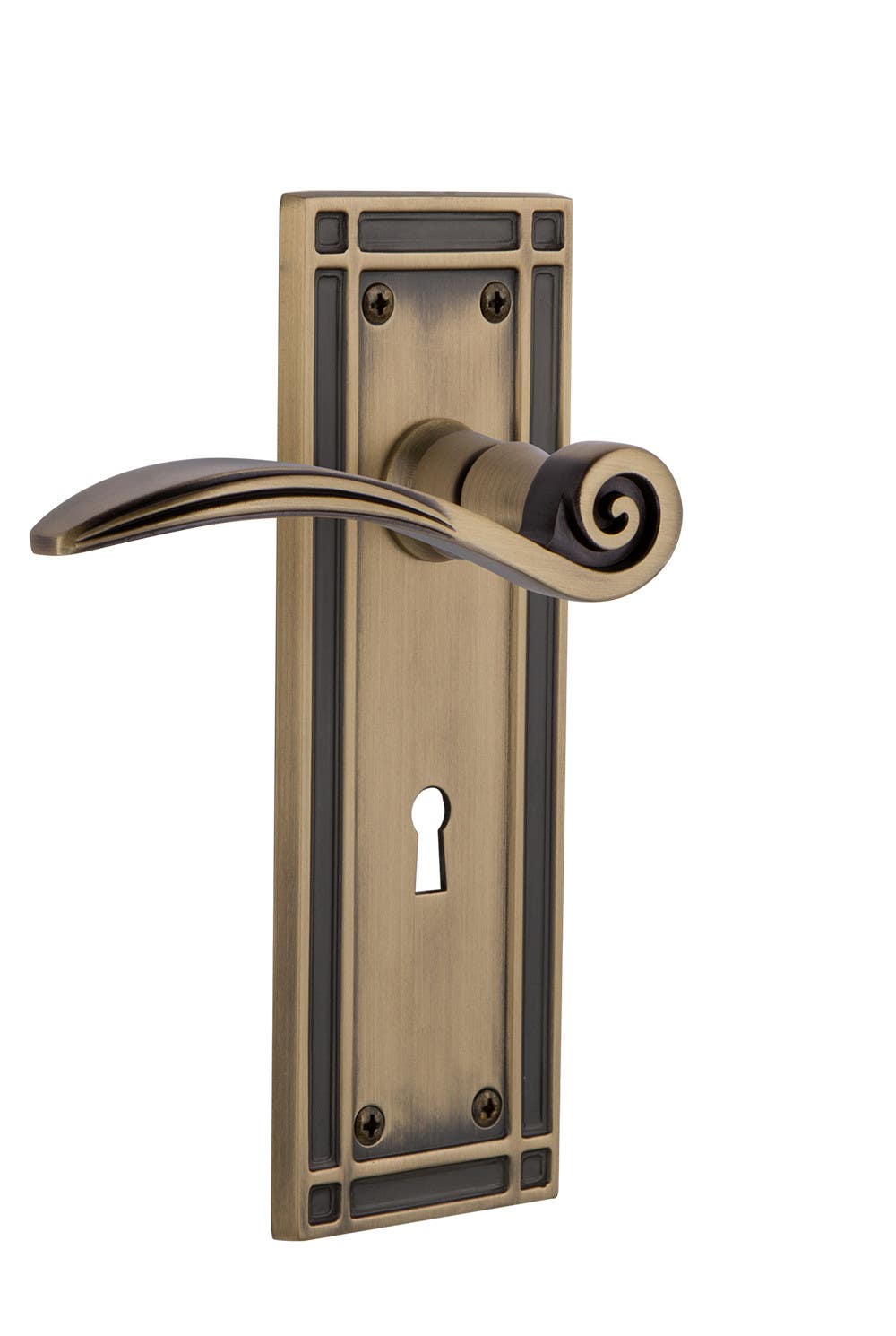 Nostalgic Warehouse MISSWN Mission Plate w/ Swan Lever