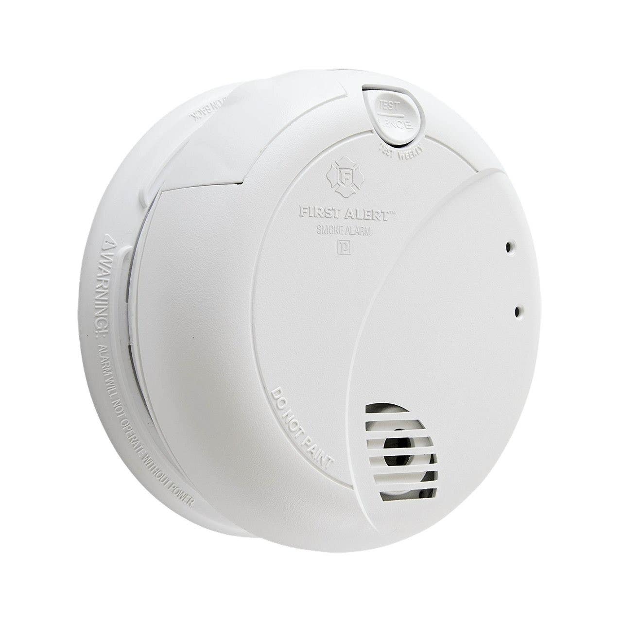 Resideo 7010B Hardwired Photoelectric Smoke Alarm with Battery Backup