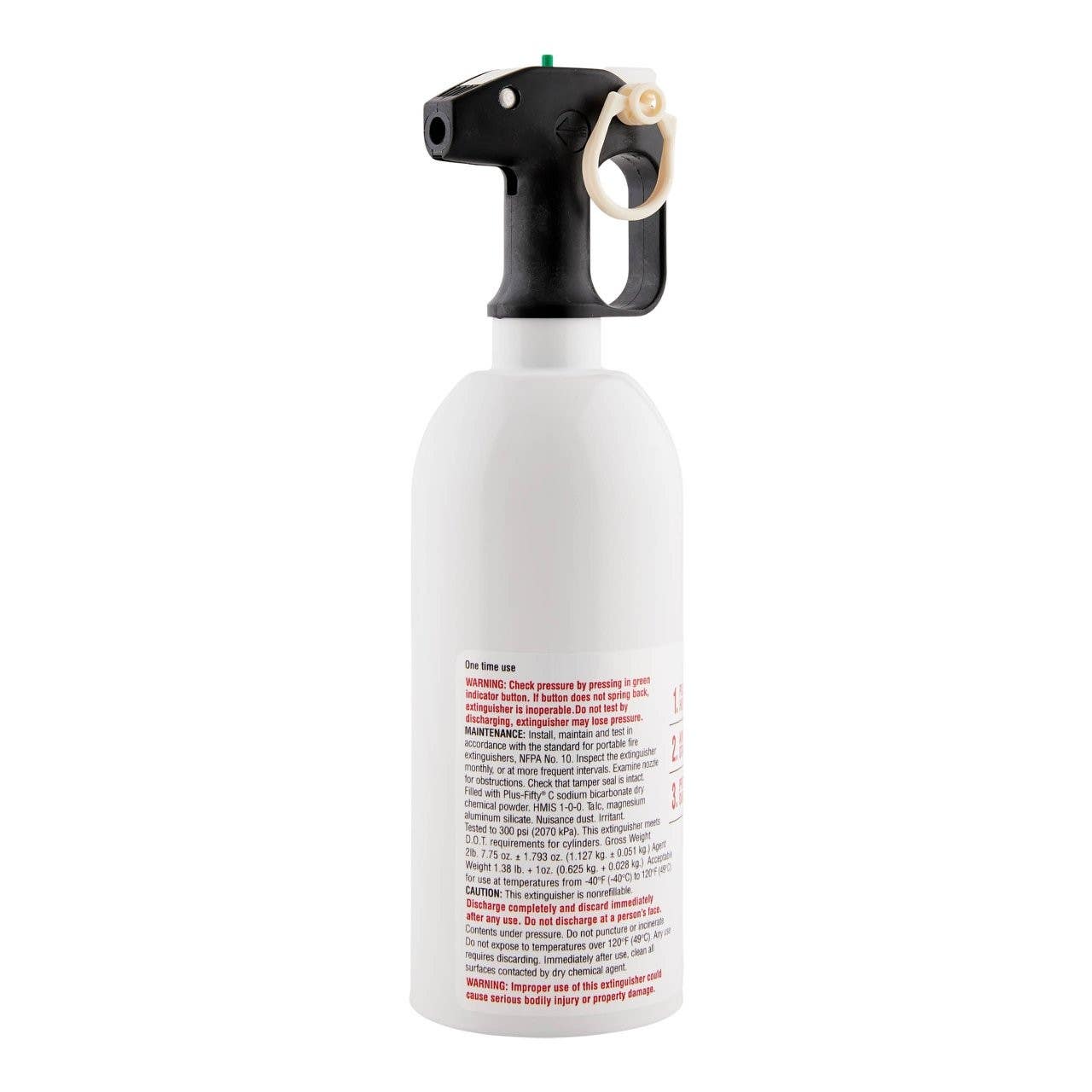 Resideo KITCHEN5 Kitchen Fire Extinguisher UL Rated 5-B:C (White)