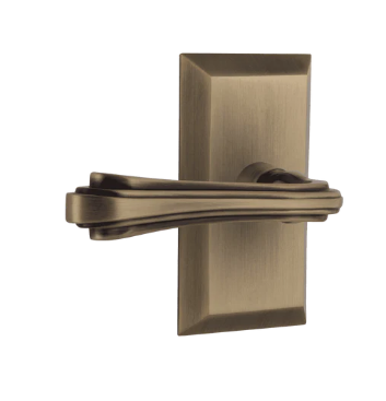 Nostalgic Warehouse STUFLR Studio Plate w/ Fleur Lever