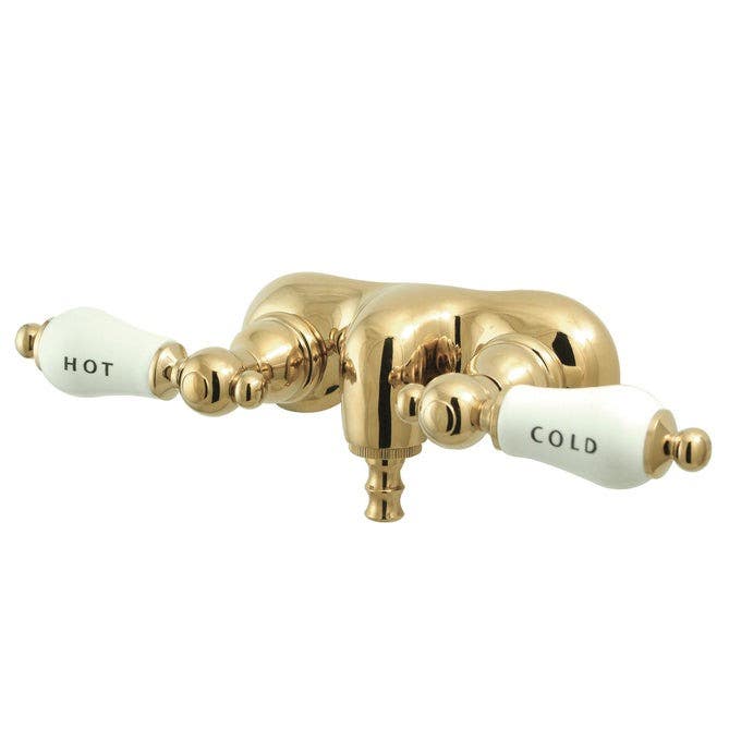 Kingston Brass CC44T1 Vintage 3-3/8" Wall Mount Clawfoot Tub Filler