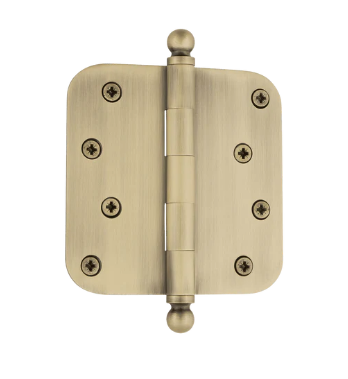 Nostalgic Warehouse BALHNG 4" Ball Tip Residential Hinge