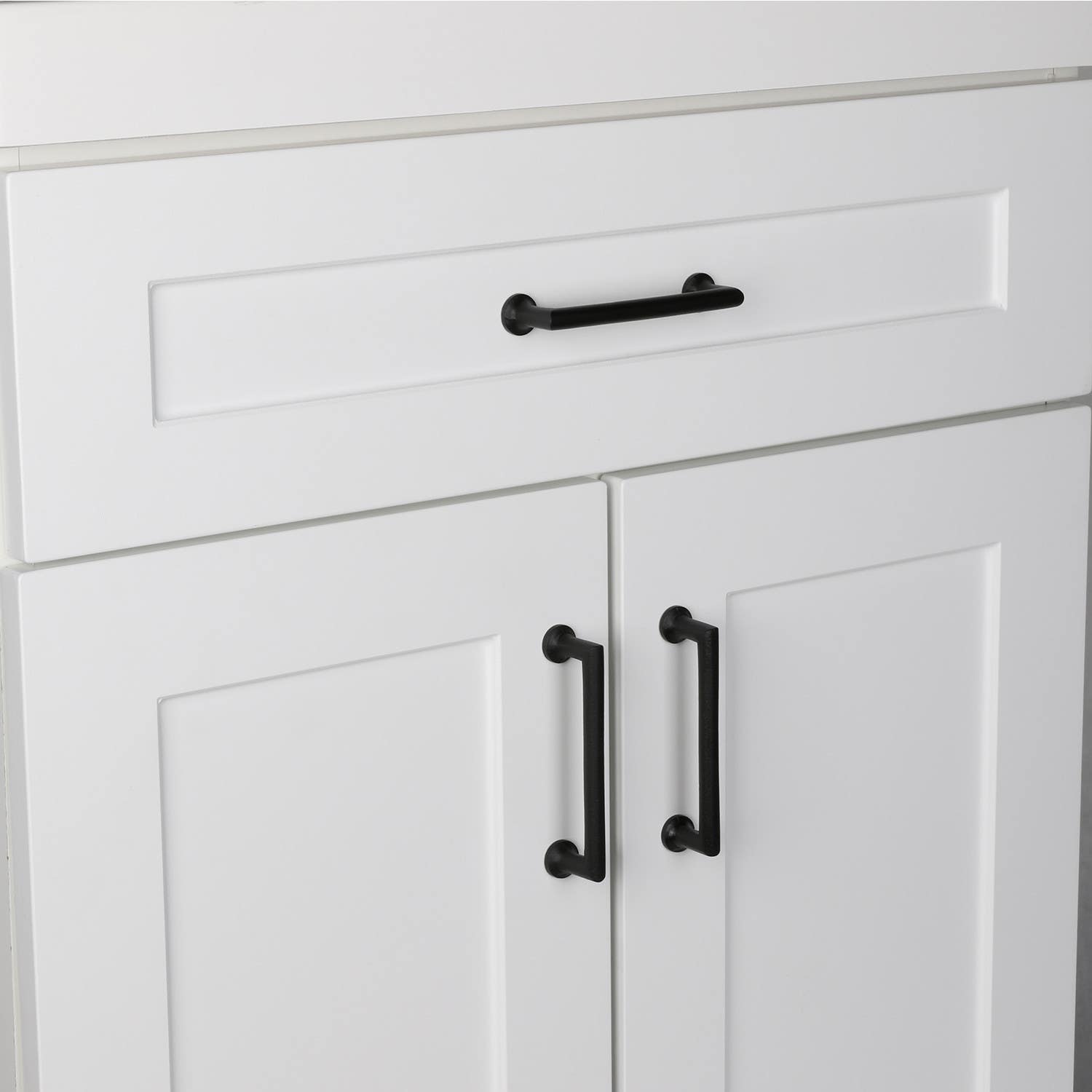 Ageless Iron HPLBPAC Barn Angled Corner Cabinet & Drawer Handle Pull