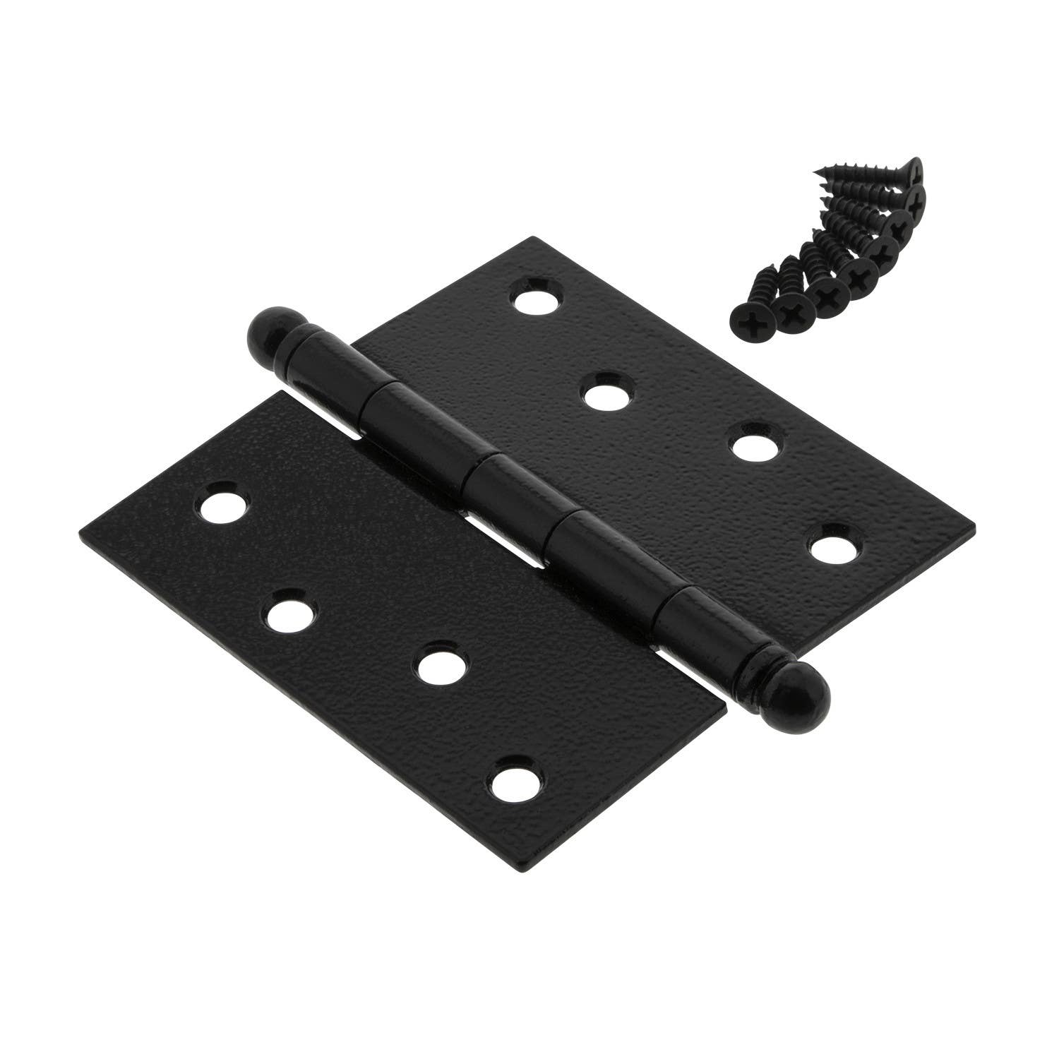 Ageless Iron 600015 4" Residential Duty Ball Tip Hinge w/ Square Corners