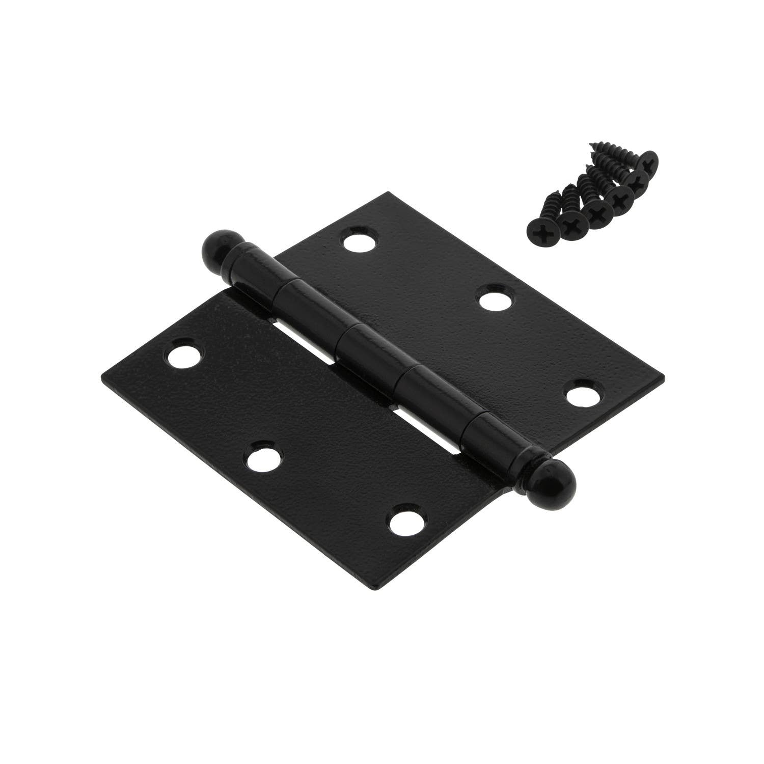 Ageless Iron 600013 3.5" Residential Duty Ball Tip Hinge w/ Square Corners