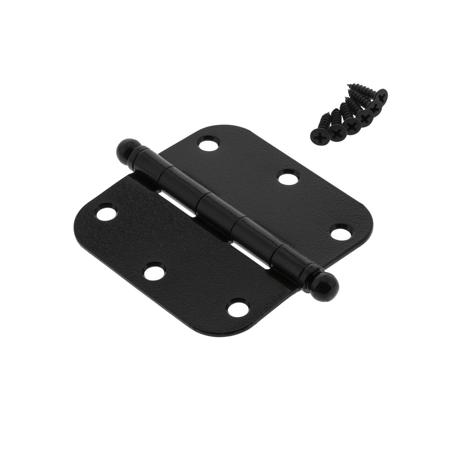 Ageless Iron 600012 3.5" Residential Duty Ball Tip Hinge w/ 5/8" Radius Corners